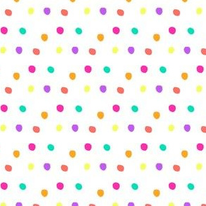 Rainbow Polka dots