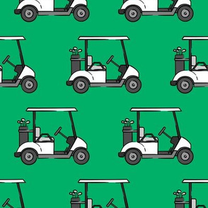 golf carts - green - LAD20