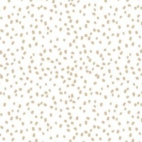 ditsy micro dots_white and beige