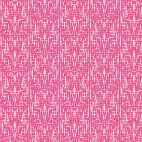 Sketchy Textures of Baby Pink on La La Pink