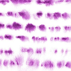 Orchid violet tie dye watercolor - painted textured stripes p280