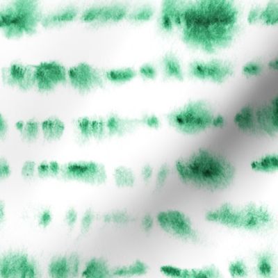 Emerald tie dye - watercolor abstract stripes p280