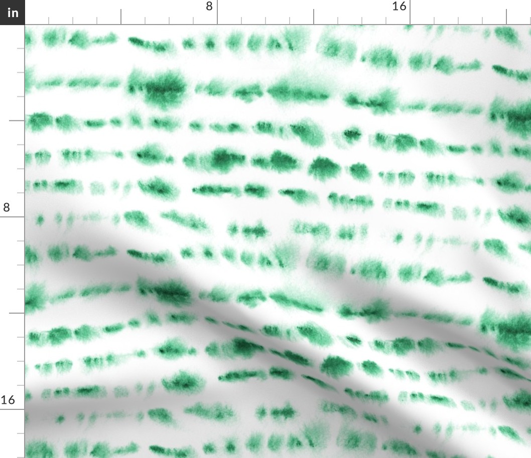 Emerald tie dye - watercolor abstract stripes p280