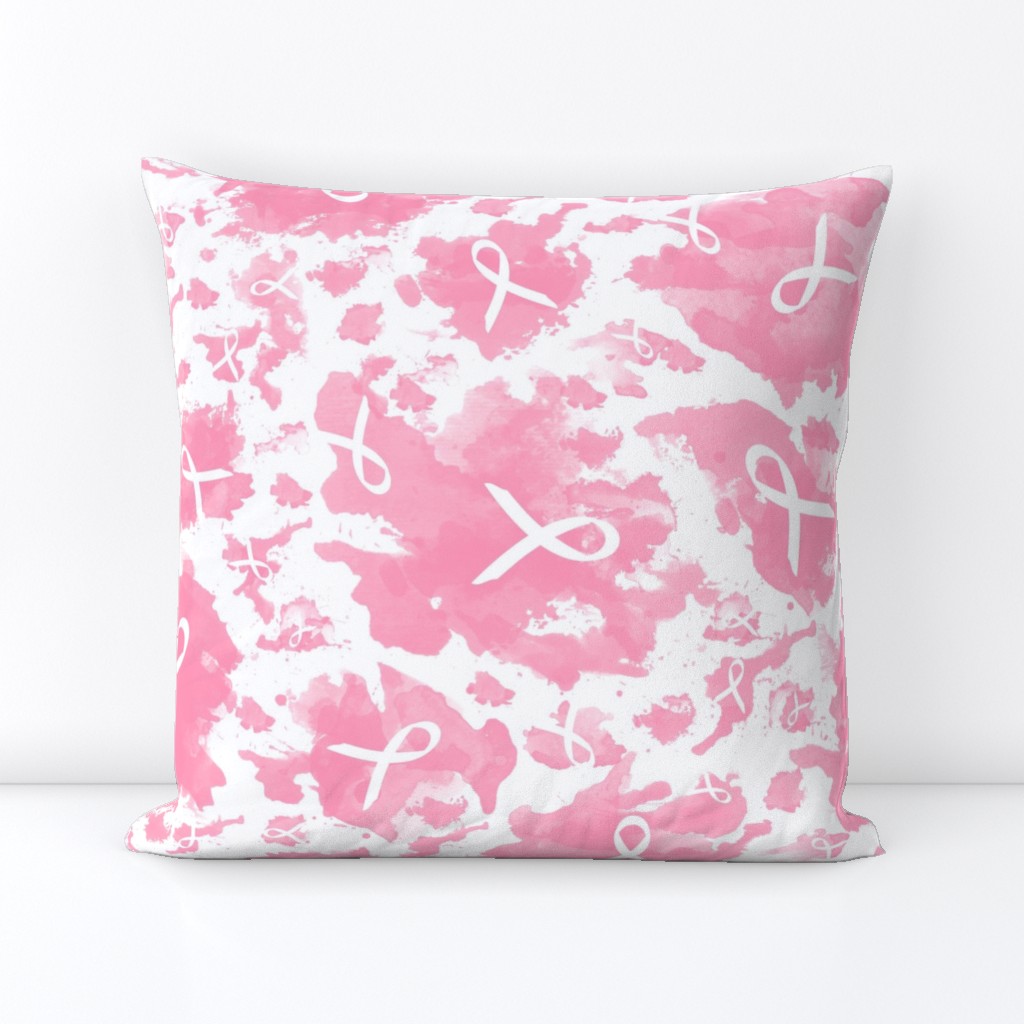 ribbon ink splashes pink large scale