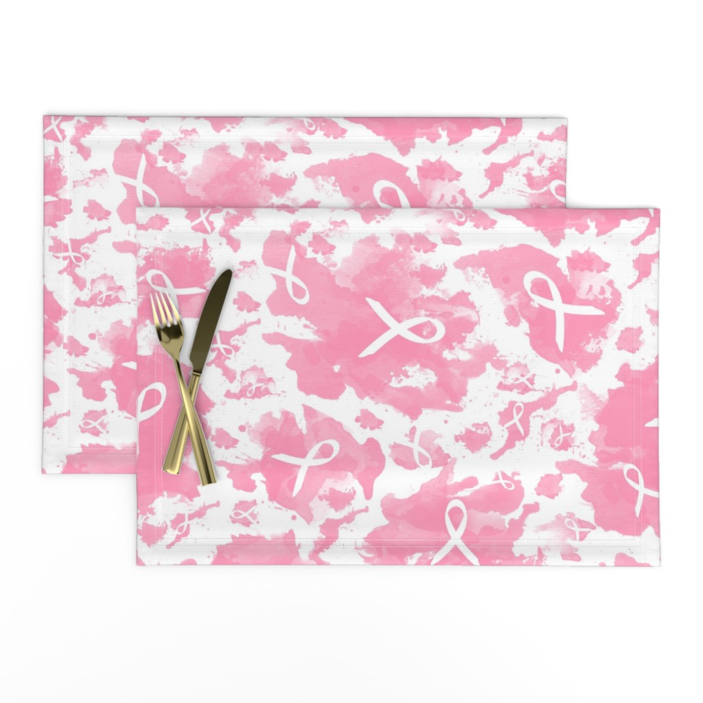 ribbon ink splashes pink large scale