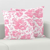 ribbon ink splashes pink large scale