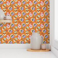 Sugar Skulls / Orange / Small Scale