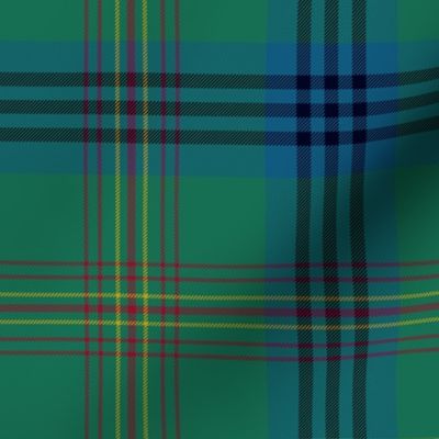 King Edward VII / King George IV tartan, 14" dark