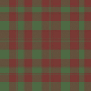 Robertson tartan c.1950, 12" muted