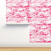 digital camo fabric - pink