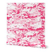 digital camo fabric - pink