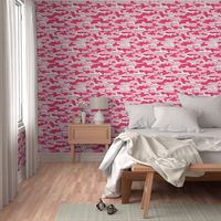 camo fabric - pink