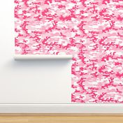 pink woodland camo fabric