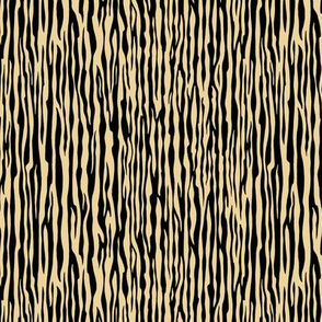 Safari Animal Prints, gold and black - vertical
