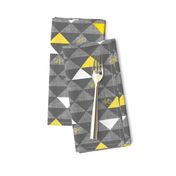 Le Tour Triangles Grey