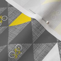 Le Tour Triangles Grey