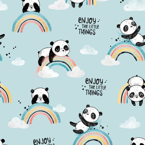 Enjoy Little Things - Panda Mint BIG