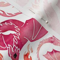 Dragon fire pink small