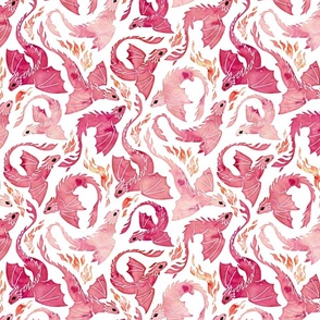 Dragon fire pink small