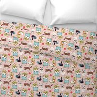 Home for cats - cute cats cat fabric