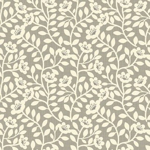 VINES AND FLOWERS TWO COLOR GRAY FLORAL-01