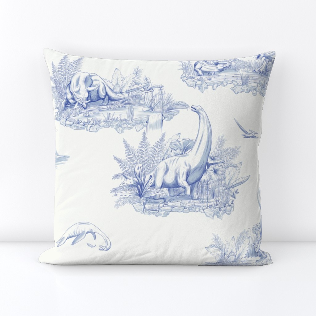 Dinosaur Toile Pattern