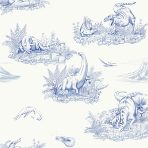 Dinosaur Toile Pattern
