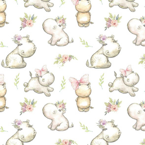 Hippo Floral