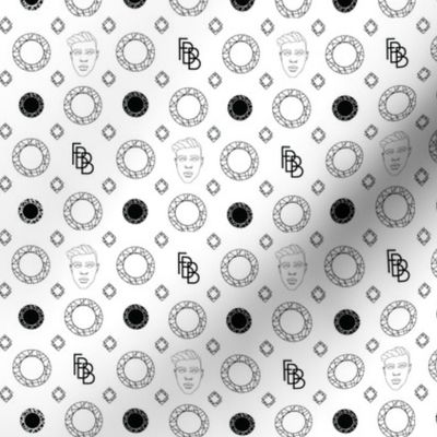 FBB Fabric Pattern Black