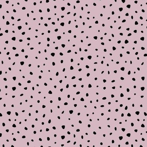 Little spots and speckles panther animal skin cheetah confetti abstract minimal dots winter mauve lilac SMALL