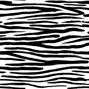 Safari Animal Skin Black and White  Animal Print 