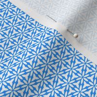 True Blue: Mini Print - GeoFloral