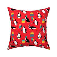 Party Penguins Red