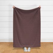 Chocolate Gingham Check