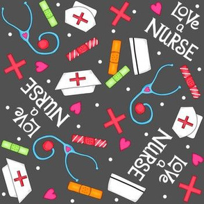 Love Nurse Graphic by HeavenFair · Creative Fabrica