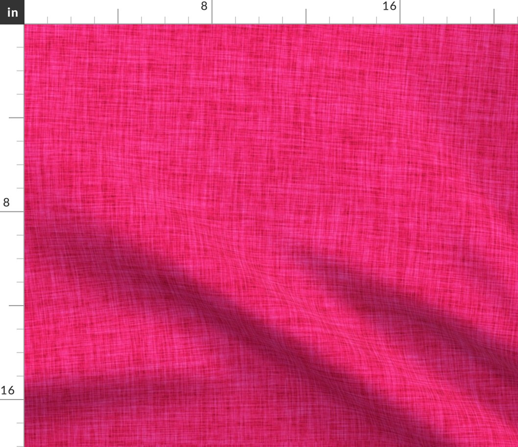 fuschia linen