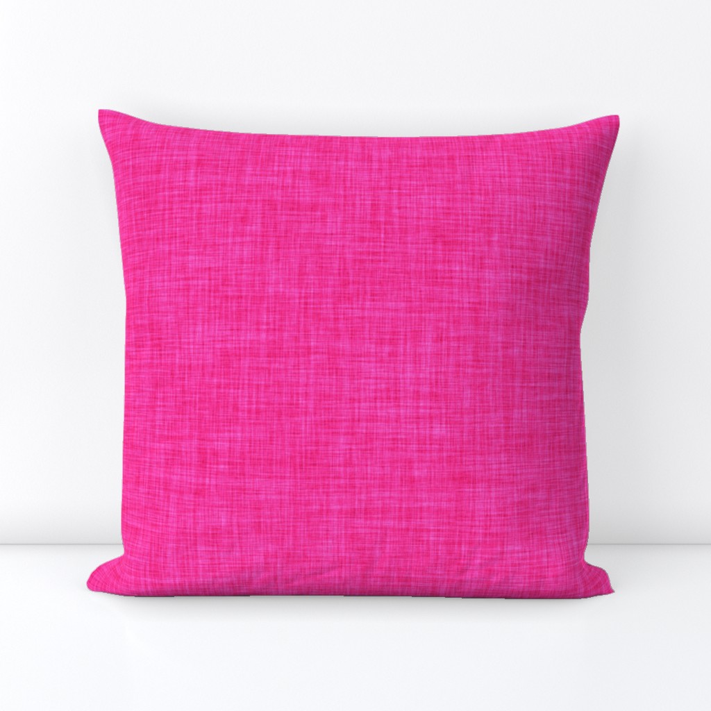 hot pink linen