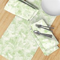 Everglades Toile - Lime