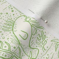 Everglades Toile - Lime