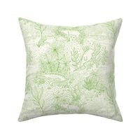 Everglades Toile - Lime