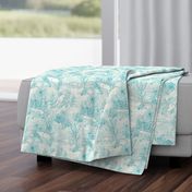 Everglades Toile -Ocean Blue