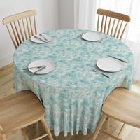 Everglades Toile -Ocean Blue