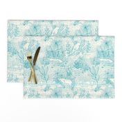 Everglades Toile -Ocean Blue