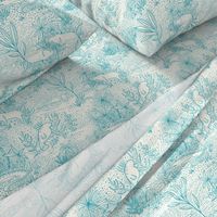 Everglades Toile -Ocean Blue