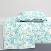 Everglades Toile -Ocean Blue