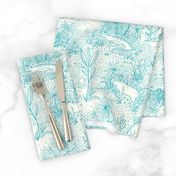 Everglades Toile -Ocean Blue