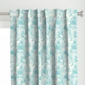 Everglades Toile -Ocean Blue