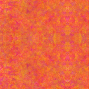 Orange, Pink, and Yellow Abstract Mirrored Repeat