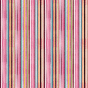 Stripes On Pink