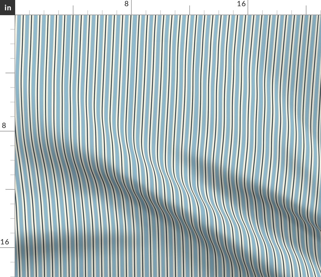 Sky Blue pinstripe